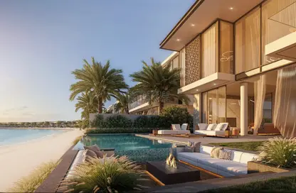 Villa - 6 Bedrooms - 7 Bathrooms for sale in Palm Jebel Ali - Frond C - Palm Jebel Ali - Dubai