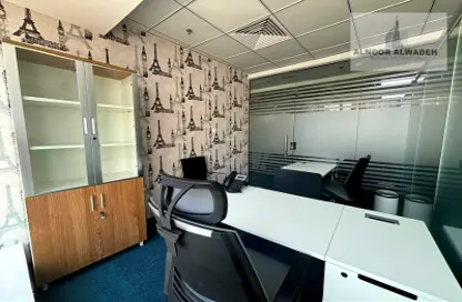 Office Space - Studio - 5 Bathrooms for rent in The Prime Tower - Business Bay - Dubai