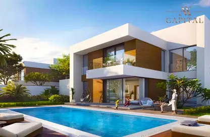 Pool image for: Villa - 5 Bedrooms for sale in The Dunes - Saadiyat Reserve - Saadiyat Island - Abu Dhabi, Image 1