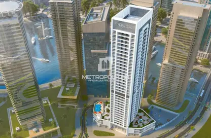 Apartment - Studio - 1 Bathroom for sale in Pelagos by IGO - Dubai Marina - Dubai