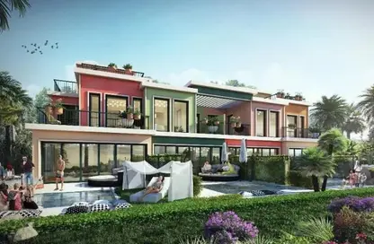 Townhouse - 4 Bedrooms - 4 Bathrooms for sale in Portofino - Damac Lagoons - Dubai