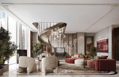 بنتهاوس - غرفة نوم - 3 حمامات للبيع في برج عزيزي - شارع الشيخ زايد - دبي