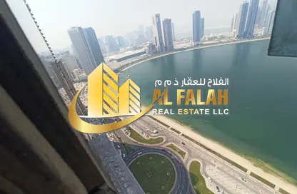 Apartment - 2 Bedrooms - 2 Bathrooms for sale in Beach Tower 2 - Al Khan Lagoon - Al Khan - Sharjah