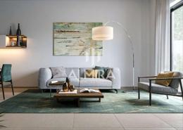 Living Room image for: Townhouse - 3 bedrooms - 4 bathrooms for sale in Noya Viva - Noya - Yas Island - Abu Dhabi, Image 1