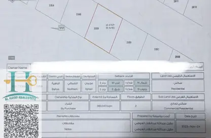 Land - Studio for sale in Al Bahia - Ajman