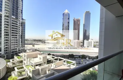 شقة - 1 حمام للايجار في J برج - الأبراج الإدارية - الخليج التجاري - دبي