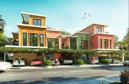 Townhouse - 4 Bedrooms - 4 Bathrooms for sale in Portofino - Damac Lagoons - Dubai
