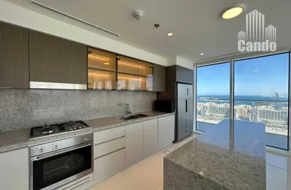 Apartment - 2 Bedrooms - 3 Bathrooms for rent in Grand Bleu Tower 1 - EMAAR Beachfront - Dubai Harbour - Dubai