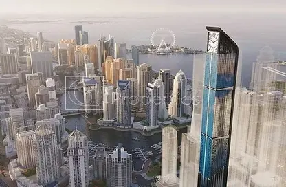 Apartment - 2 Bedrooms - 2 Bathrooms for sale in Aeternitas Tower - Dubai Marina - Dubai