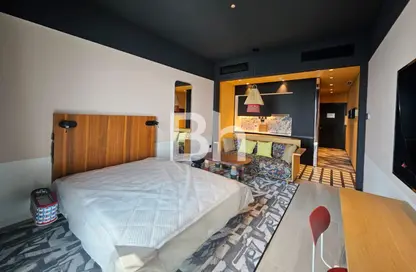 Apartment - Studio - 1 Bathroom for rent in Mama Shelter Residences - Business Bay - Dubai