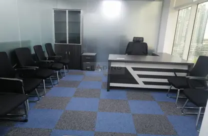 Office Space - Studio - 1 Bathroom for rent in Clover Bay Tower - Business Bay - Dubai