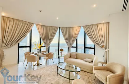 Apartment - 2 Bedrooms - 3 Bathrooms for rent in Burj Mohammed Bin Rashid at WTC - Corniche Road - Abu Dhabi