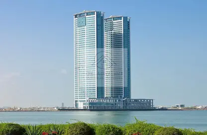 شقة - 2 غرف نوم - 3 حمامات للايجار في برج جلفار السكني - ابراج جلفار - النخيل - رأس الخيمة