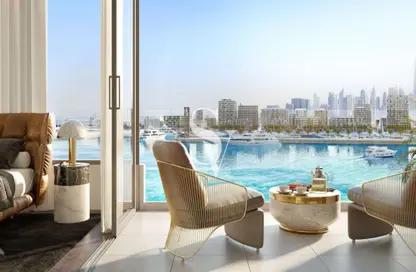 Pool image for: Apartment - 1 Bedroom - 2 Bathrooms for sale in Seagate - Mina Rashid - Dubai, Image 1