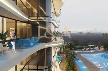 Apartment - Studio - 1 Bathroom for sale in Samana Barari Views 2 - Majan - Dubai Land - Dubai