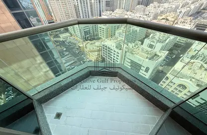 Apartment - 2 Bedrooms - 2 Bathrooms for rent in Al Heel Tower - Mubarak Bin Mohammed Street - Al Khalidiya - Abu Dhabi