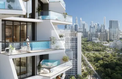 Apartment - 2 Bedrooms - 3 Bathrooms for sale in Binghatti Grove - Jumeirah Village Circle - Dubai