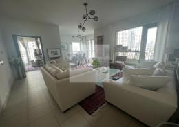 Living Room image for: Apartment - 1 bedroom - 2 bathrooms for sale in Boulevard Central Tower 1 - Boulevard Central Towers - Downtown Dubai - Dubai, Image 1