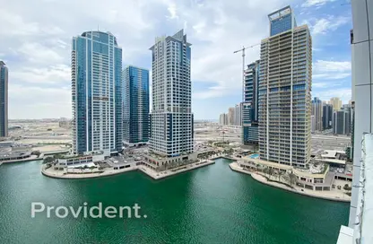 شقة - غرفة نوم - 2 حمامات للايجار في إقامة إم بي إل - (JLT) مجمع K - أبراج بحيرة الجميرا - دبي