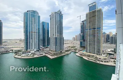شقة - غرفة نوم - 2 حمامات للايجار في إقامة إم بي إل - (JLT) مجمع K - أبراج بحيرة الجميرا - دبي