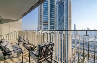 Apartment - 2 Bedrooms - 3 Bathrooms for rent in Downtown Views II Tower 2 - Downtown Views II - Downtown Dubai - Dubai