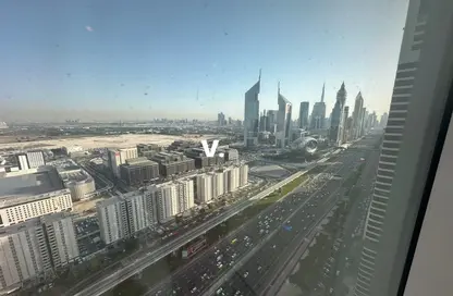 شقة - 2 غرف نوم - 2 حمامات للايجار في برج بارك - شارع الشيخ زايد - دبي