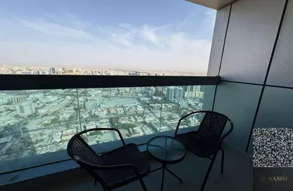 شقة - غرفة نوم - 2 حمامات للايجار في مساكن كورنيش عجمان - طريق كورنيش عجمان - عجمان