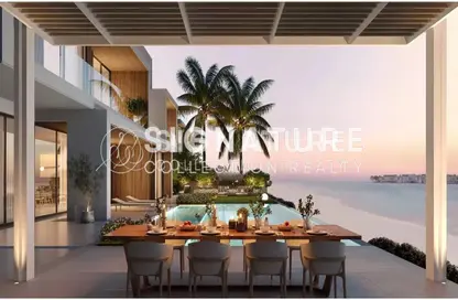 Villa - 5 Bedrooms - 6 Bathrooms for sale in Palm Jebel Ali Frond M - Palm Jebel Ali - Dubai