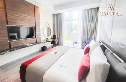 صورة لـ غرفة- غرفة النوم شقة - 1 حمام للبيع في فندق ذا وان - الخليج التجاري - دبي ، صورة رقم 1