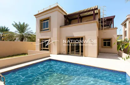 Pool image for: Villa - 5 Bedrooms - 7 Bathrooms for sale in Lailak - Al Raha Golf Gardens - Abu Dhabi, Image 1