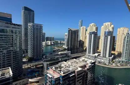 Apartment - 2 Bedrooms - 3 Bathrooms for rent in Marina Sail - Dubai Marina - Dubai