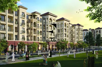 Apartment - 2 Bedrooms - 3 Bathrooms for sale in Bloom Living - Zayed City (Khalifa City C) - Khalifa City - Abu Dhabi