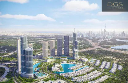 Apartment - 1 Bedroom - 1 Bathroom for sale in 330 Riverside Crescent - Sobha Hartland II - Bukadra - Dubai