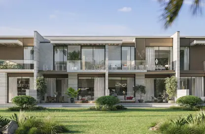 Townhouse - 3 Bedrooms - 4 Bathrooms for sale in Bay Villas - Dubai Islands - Dubai