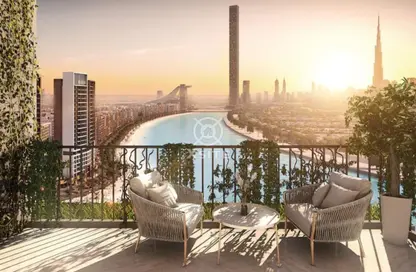 Apartment - Studio - 1 Bathroom for sale in Azizi Riviera Beachfront - Meydan One - Meydan - Dubai