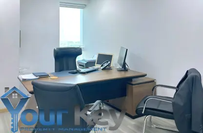 Office Space - Studio - 1 Bathroom for rent in Latifa Tower - Sheikh Zayed Road - Dubai