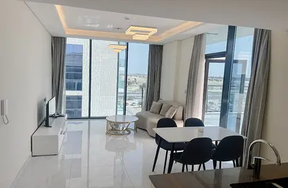 Living / Dining Room image for: Apartment - 2 Bedrooms - 2 Bathrooms for rent in Samana Hills - Arjan - Dubai, Image 1