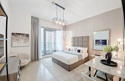 Apartment - Studio - 1 Bathroom for rent in Sparkle Tower 2 - Sparkle Towers - Dubai Marina - Dubai