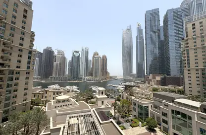 Apartment - 2 Bedrooms - 2 Bathrooms for rent in Al Mesk Tower - Emaar 6 Towers - Dubai Marina - Dubai