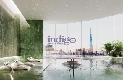 صورة لـ حوض سباحة شقة - 4 غرف نوم - 5 حمامات للبيع في بينغاتي مرسيدس بنز - دبي وسط المدينة - دبي ، صورة رقم 1