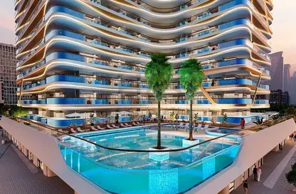 Pool image for: Apartment - 1 Bathroom for sale in Samana Skyros - Arjan - Dubai, Image 1