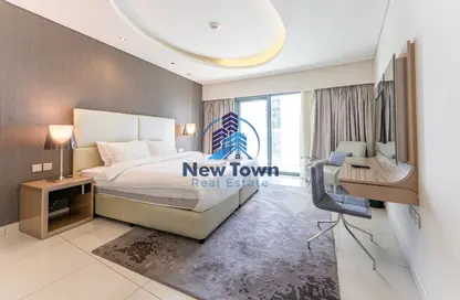 Room / Bedroom image for: Apartment - 1 Bedroom - 2 Bathrooms for sale in Tower B - DAMAC Towers by Paramount - Business Bay - Dubai, Image 1