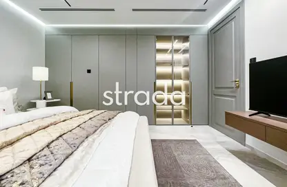 Room / Bedroom image for: Apartment - 3 Bedrooms - 3 Bathrooms for sale in 48 Parkside - Arjan - Dubai, Image 1