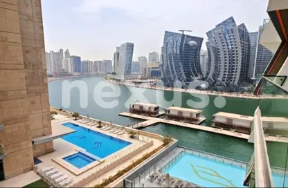 شقة - غرفة نوم - 2 حمامات للايجار في بن غاطي كانال - الخليج التجاري - دبي