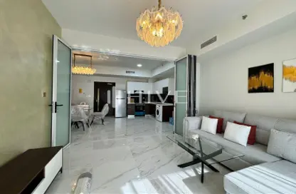 Living / Dining Room image for: Apartment - 1 Bedroom - 1 Bathroom for rent in Jewelz by Danube - Arjan - Dubai, Image 1