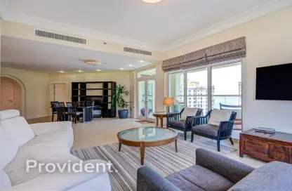 Apartment - 3 Bedrooms - 2 Bathrooms for rent in Jash Hamad - Shoreline Apartments - Palm Jumeirah - Dubai