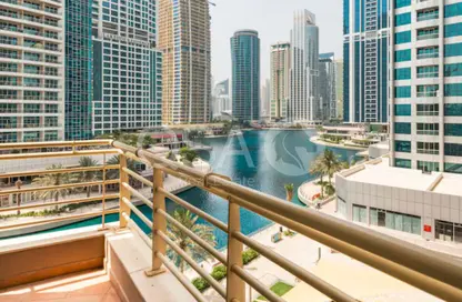 شقة - 2 غرف نوم - 4 حمامات للايجار في برج أيكون 1 - (JLT) مجمع M - أبراج بحيرة الجميرا - دبي