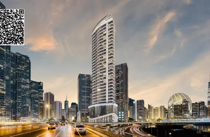 Apartment - 2 Bedrooms - 3 Bathrooms for sale in Tower C1 - Ajman Pearl Towers - Ajman Downtown - Ajman