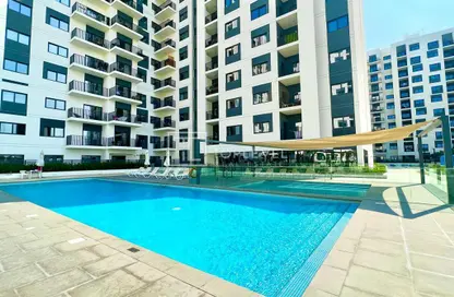 Pool image for: Apartment - 1 Bedroom - 1 Bathroom for sale in The Nook 1 - The Nook - Wasl Gate - Dubai, Image 1
