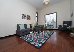 Living Room image for: Apartment - 1 bedroom - 2 bathrooms for sale in Green Lake Tower 3 - Green Lake Towers - Jumeirah Lake Towers - Dubai, Image 1